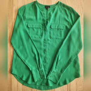 Who What Wear Long Sleeve Button Down Blouse Sz. XS